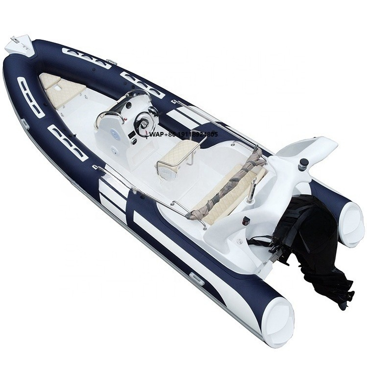 Blue Color 19 Foot PVC air Pon - Fishing Boat Fiberglass recension och pris