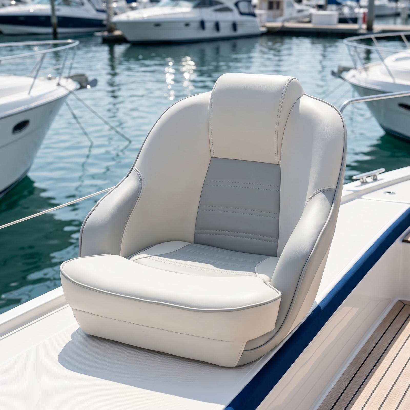 Marine Captain Seat High Back  - Fishing Boat Seat recension och pris